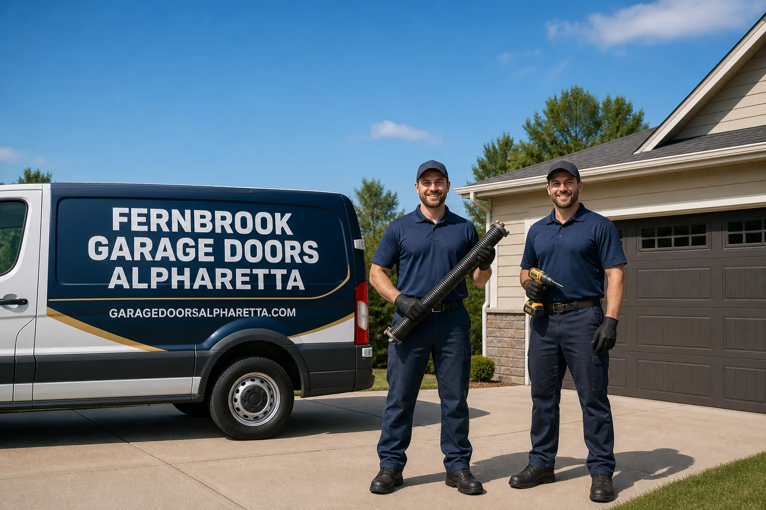 Fernbrook Garage Doors Alpharetta garage door team